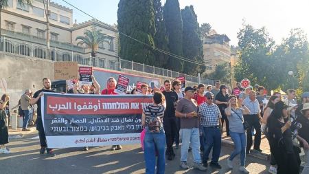 الجمعة في سخنين: *مظاهرة قطرية ضد التجويع والإبادة